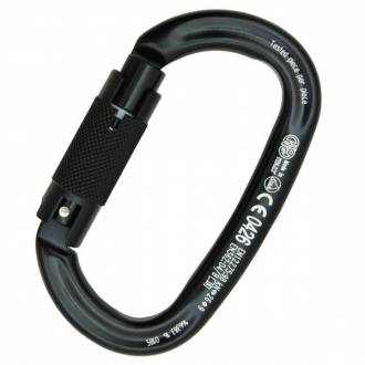 Moschettone ovalone Twist-lock