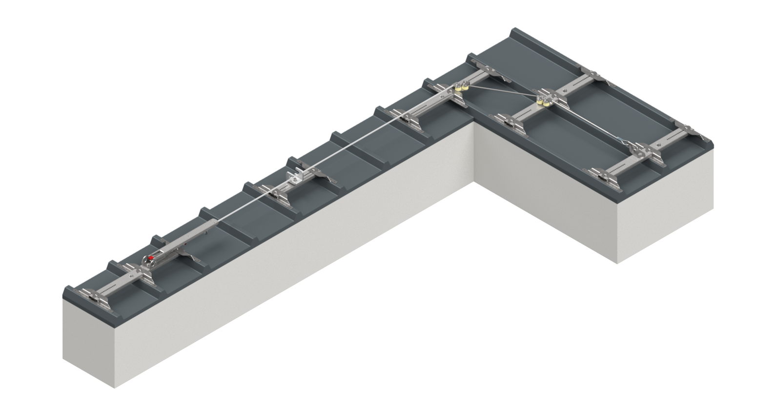 Nuova linea vita OCTOPUS